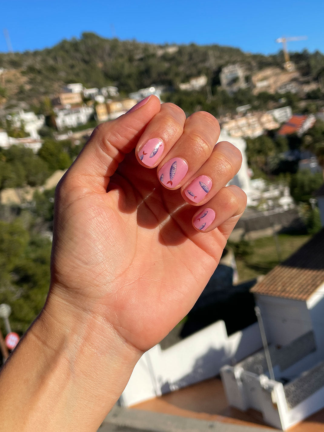 Fish Tank Nail Stickers