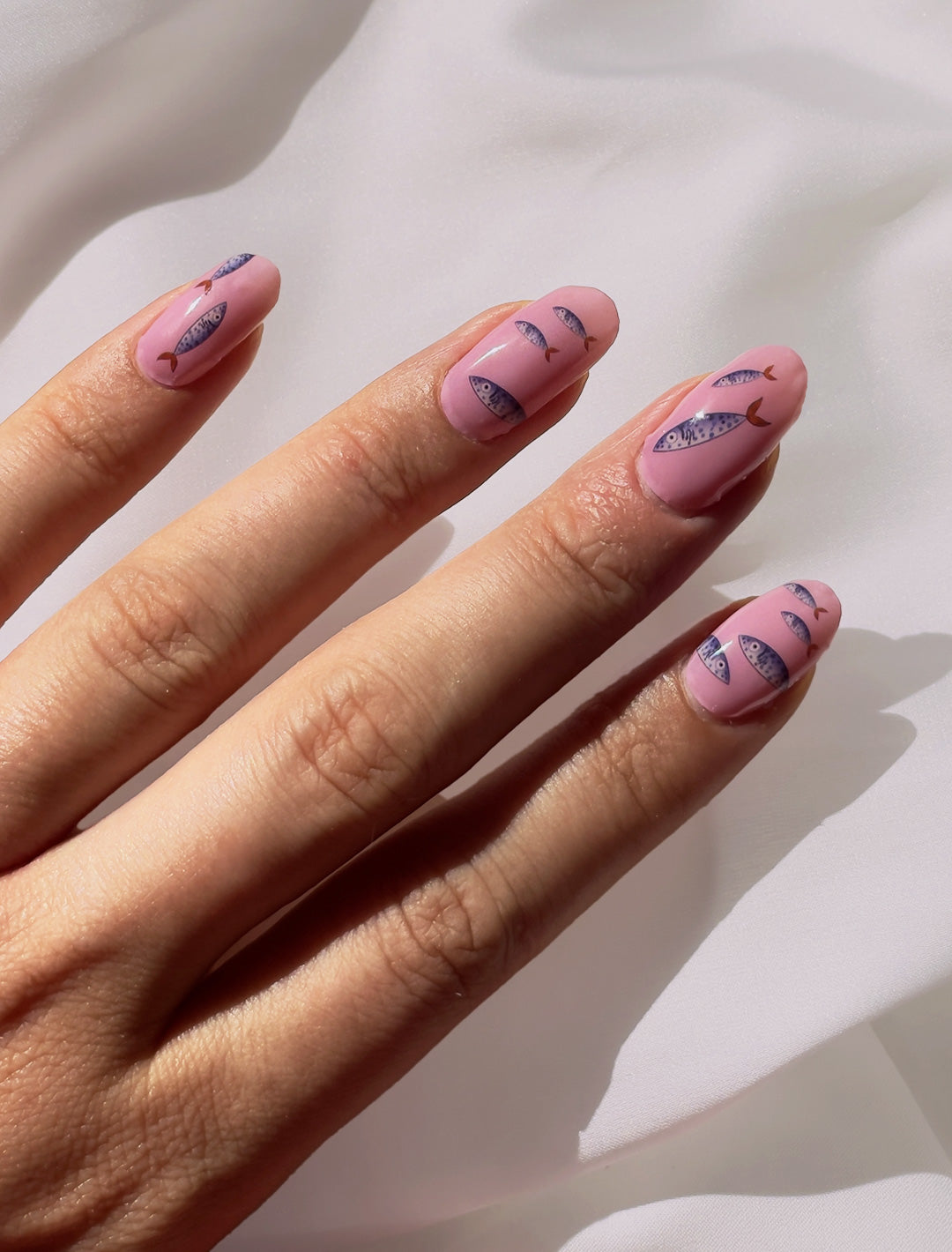 Fish Tank Nail Stickers